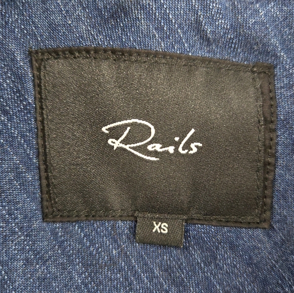 Rails‎ Ashland Dress Chambray Aztec Embroidered - Picture 3 of 16